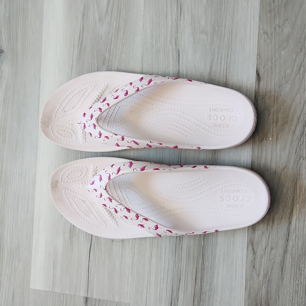 Croc sandals